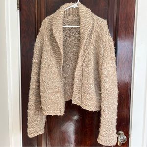 Vintage hand-knit cardigan